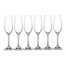 Manhattan 230ml Champagne Flutes (Set of 6)